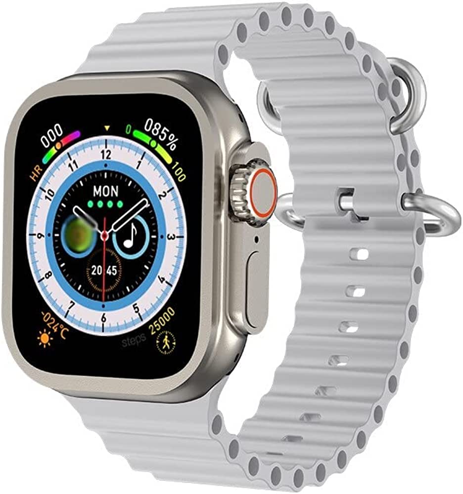 Smartwatch Ultra Gris + 1 correa gratis